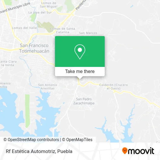 Rf Estética Automotriz map