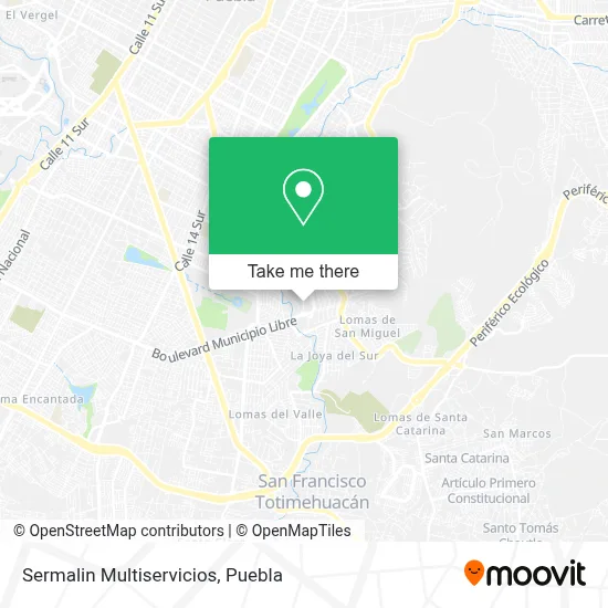Sermalin Multiservicios map