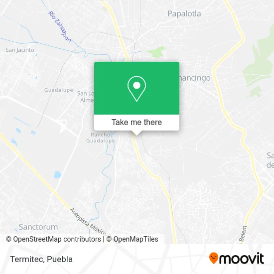 Termitec map