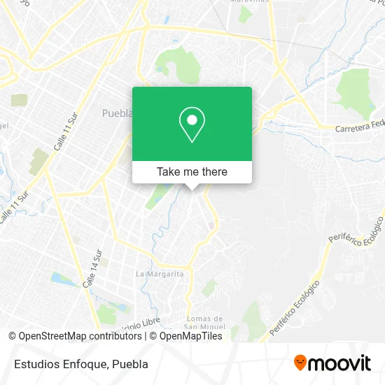 Estudios Enfoque map