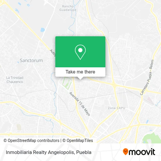Inmobiliaria Realty Angelopolis map