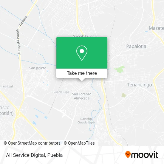 All Service Digital map