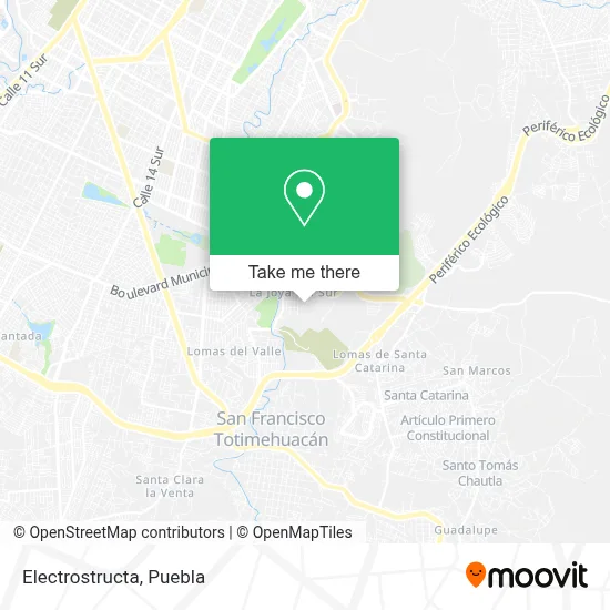 Electrostructa map
