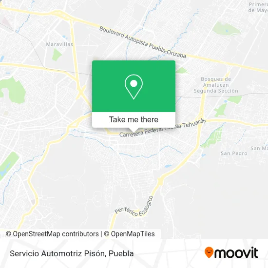 Servicio Automotriz Pisón map