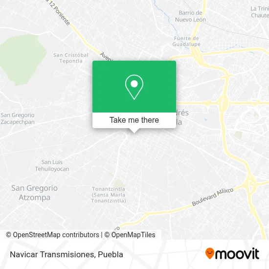 Navicar Transmisiones map
