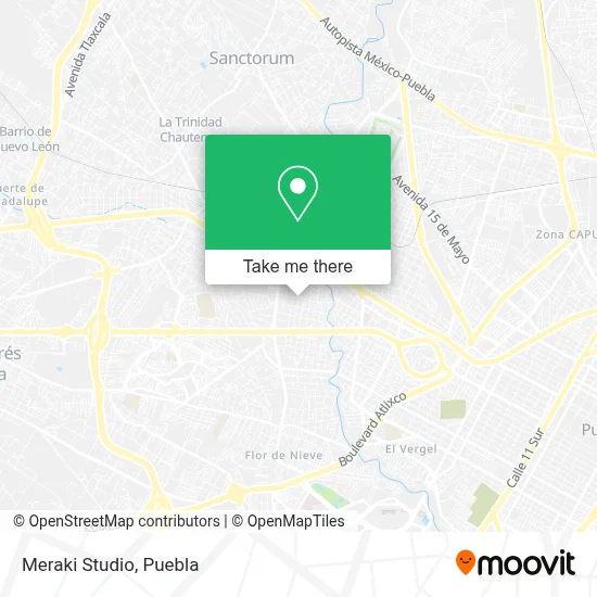Meraki Studio map