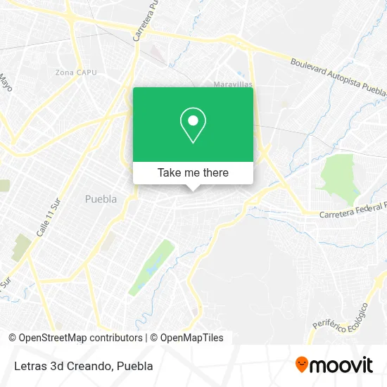 Letras 3d Creando map