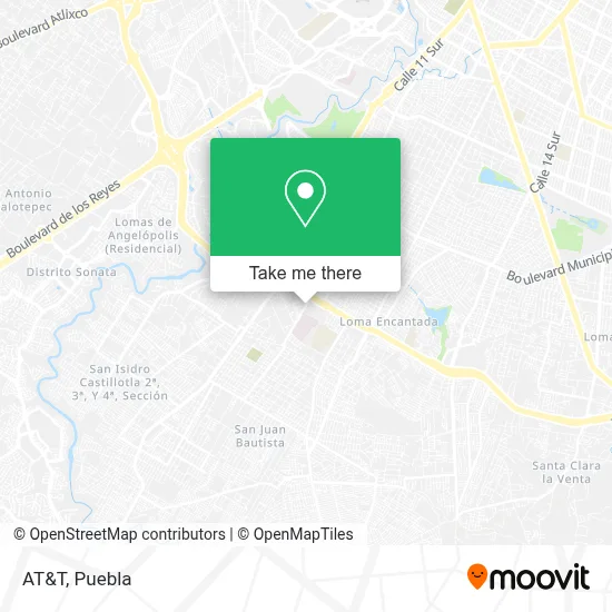 At&T map
