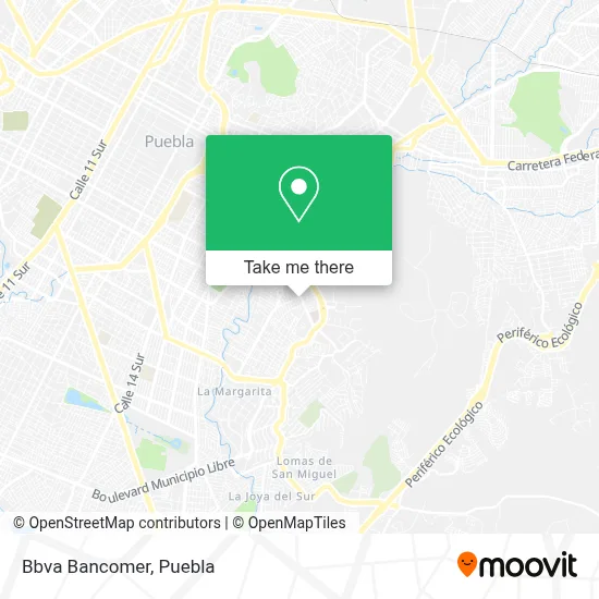 Bbva Bancomer map