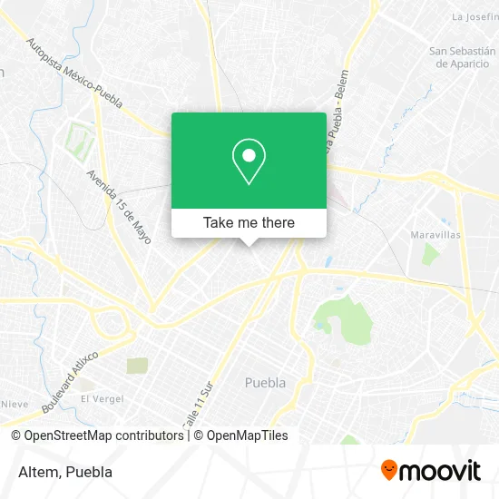 Altem map
