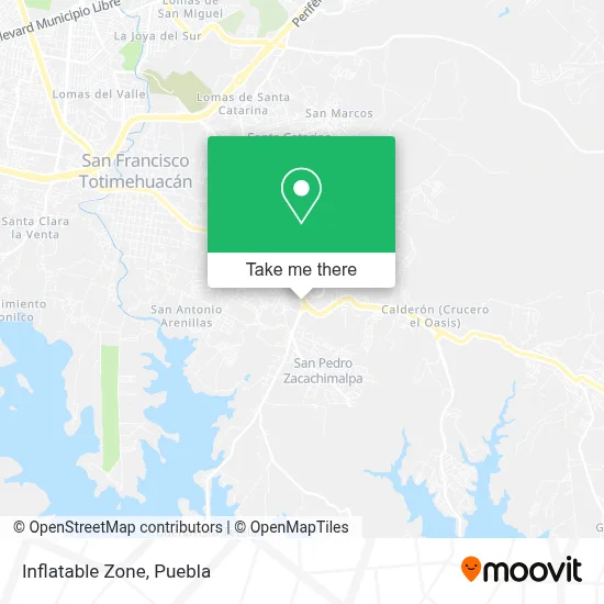 Inflatable Zone map