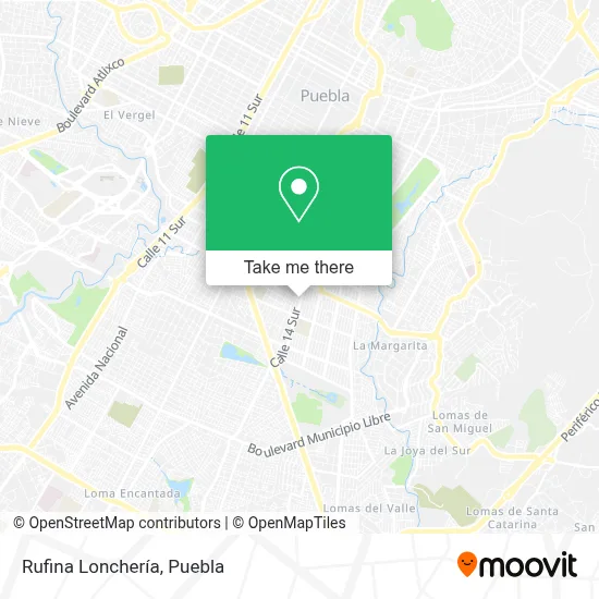 Rufina Lonchería map