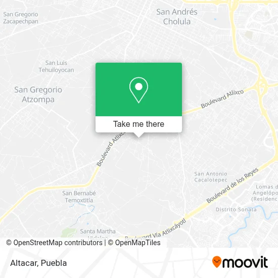 Altacar map