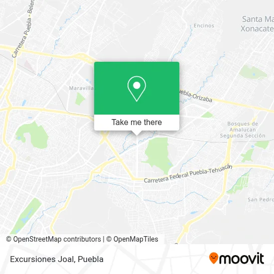 Excursiones Joal map
