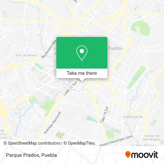Parque Prados map