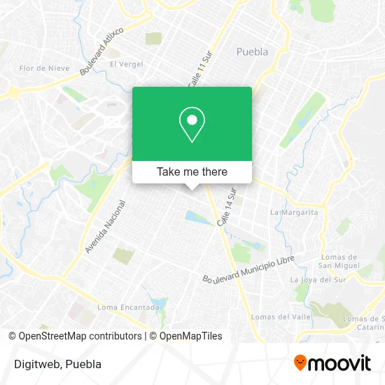 Digitweb map
