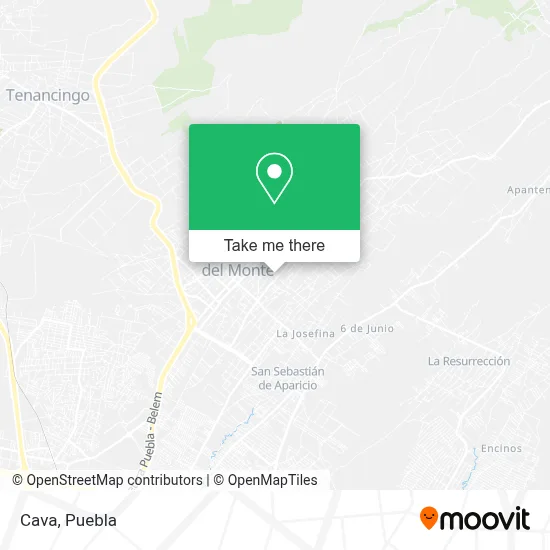Cava map