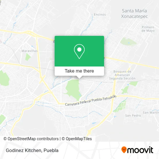 Godinez Kitchen map