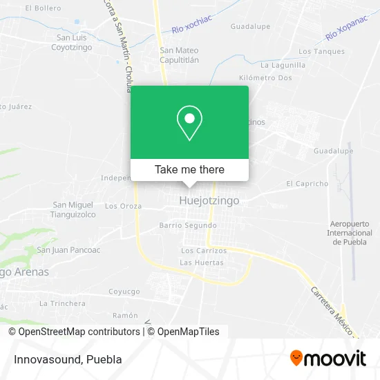 Innovasound map