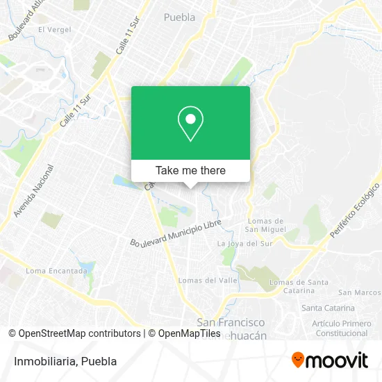 Inmobiliaria map