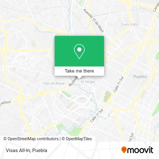 Visas All-In map
