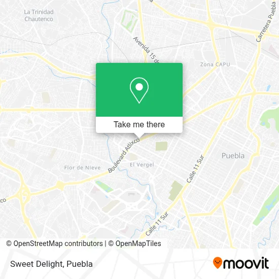 Sweet Delight map