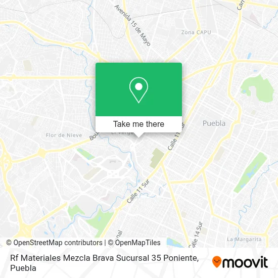 Rf Materiales Mezcla Brava Sucursal 35 Poniente map