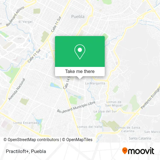 Practiloft+ map