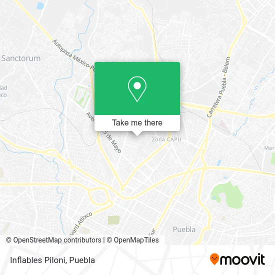 Inflables Piloni map