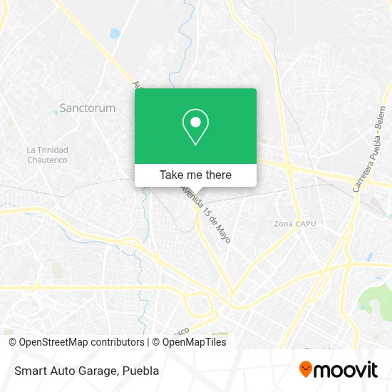 Smart Auto Garage map