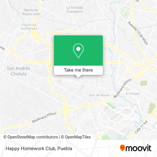 Happy Homework Club map