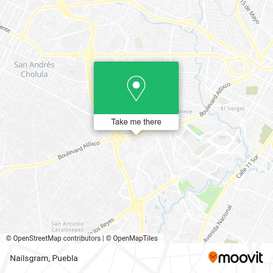 Nailsgram map