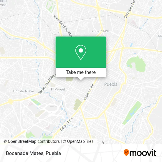 Bocanada Mates map