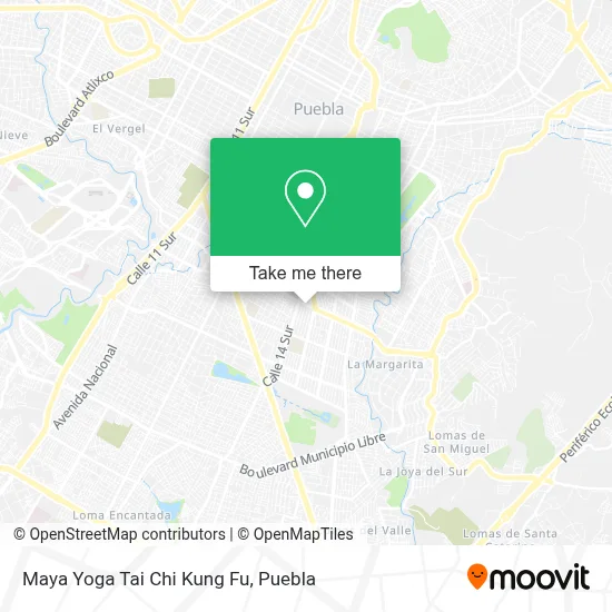Maya Yoga Tai Chi Kung Fu map