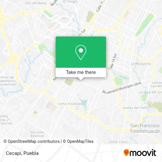 Cecapi map