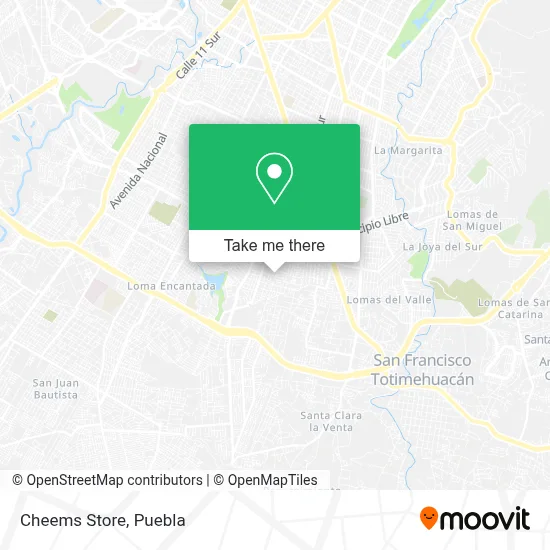 Cheems Store map