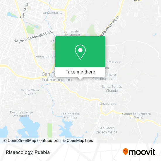Risaecology map