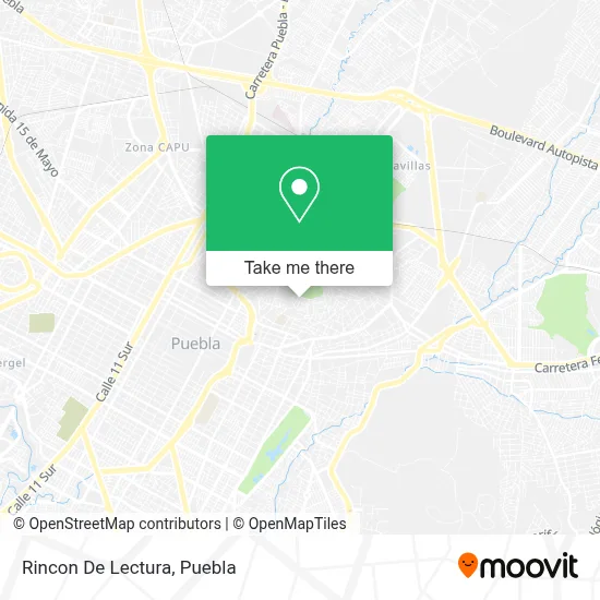 Rincon De Lectura map