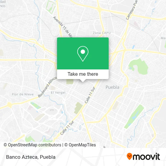 Banco Azteca map