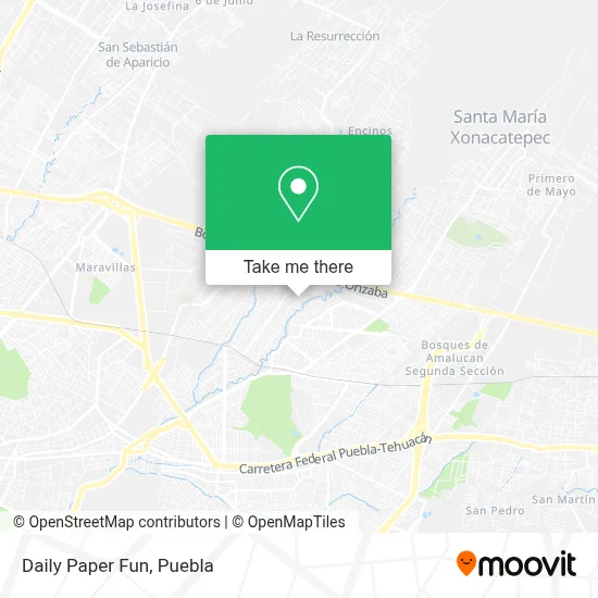 Daily Paper Fun map