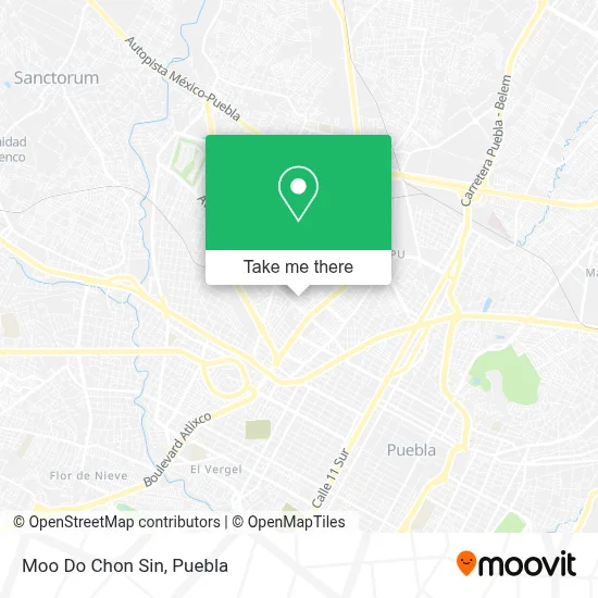 Moo Do Chon Sin map