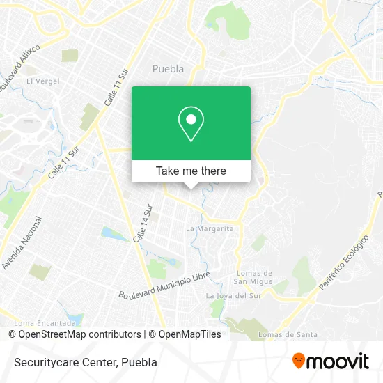 Securitycare Center map