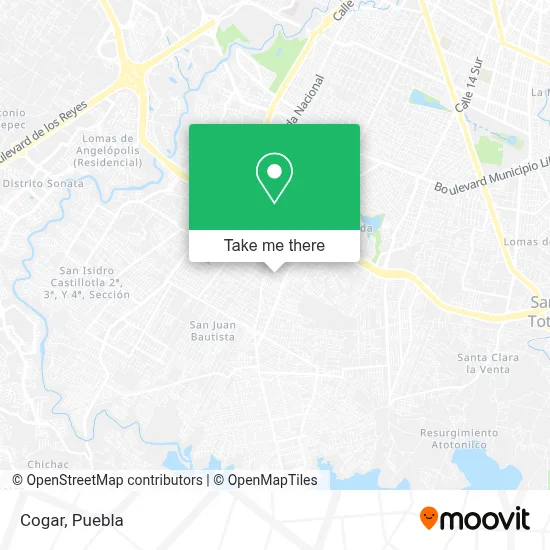 Cogar map