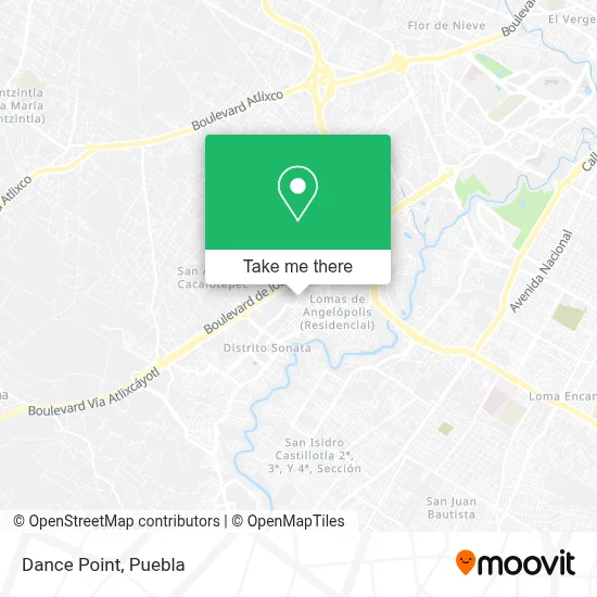 Dance Point map