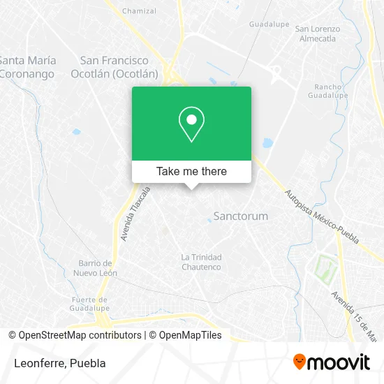 Leonferre map
