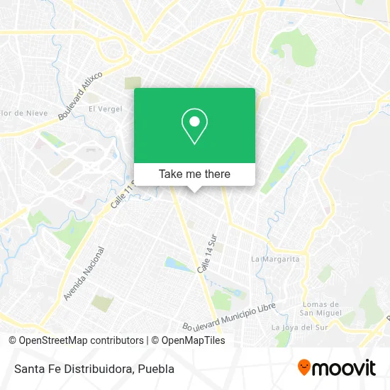 Santa Fe Distribuidora map