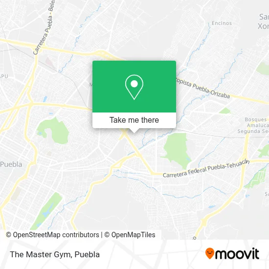 The Master Gym map
