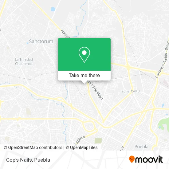 Cop's Nails map