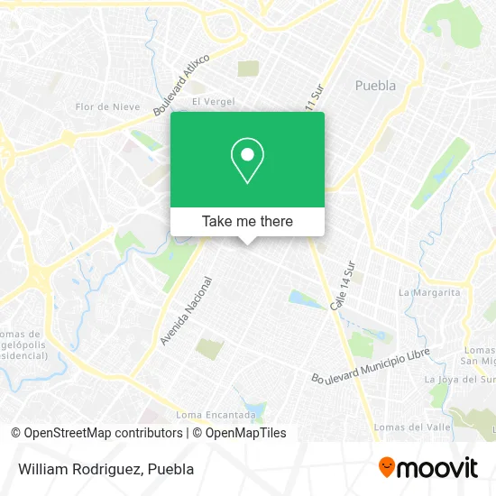 William Rodriguez map