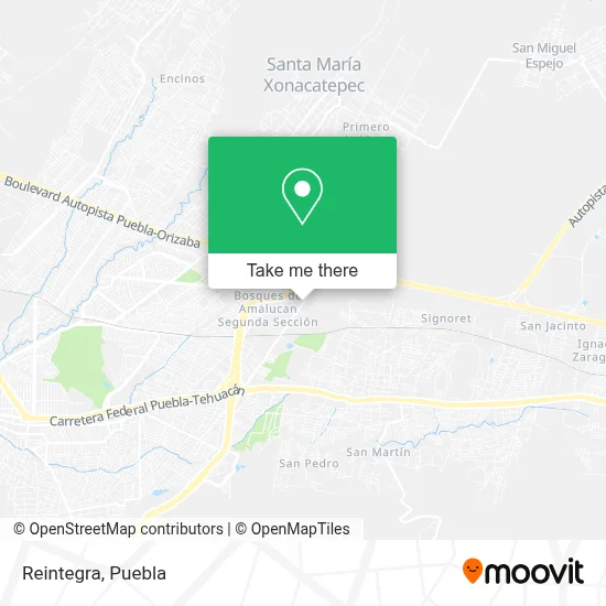 Reintegra map